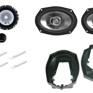 Kit 6 altoparlanti Alpine per BMW Serie 3 E36 sedan 1991-1998