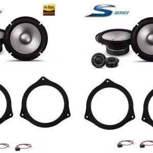 Kit 8 altoparlanti Alpine S2 per BMW X5 (E53) 1999-2006
