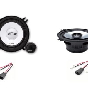 Kit 6 altoparlanti Alpine per Renault Clio serie 1998 - 2012