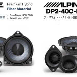 Alpine DP2 Kit Altoparlanti a 2 vie  per BMW serie X3 E83 Plug & Play