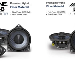 Alpine DP2 Kit Altoparlanti a 2 vie + coassiale per BMW Z4 E89 dal 2009 al 2016  Plug & Play