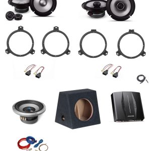Kit Alpine linea S2 Hi Res per Toyota  C-Hr 2016 – 2019 DSP+Altoparlanti+Subwoofer