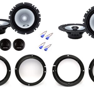 Kit 6 altoparlanti Alpine per Kia XCEED serie 2019 - 2024 Anteriori e Posteriori