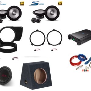 Kit Alpine S2 per BMW serie 3 E46 Coupè Altoparlanti + Amplificatore + Subwoofer