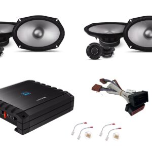 Kit Alpine linea S2 per Jeep Compass  Altoparlanti + Amplificatore