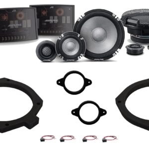 Kit Alpine 3 vie R2-S653 per Porsche Carrera 997 serie 2005 - 2013