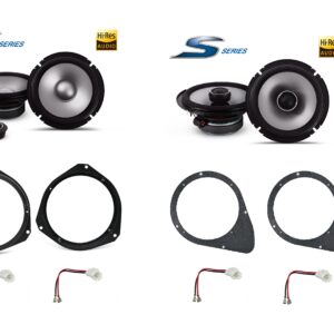 Kit 6 altoparlanti Alpine S2 per 500 Abarth 500 / 595 / 695