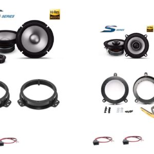 Kit 6 altoparlanti Alpine S2 per Mercedes classe C CLC serie (CL203) dal 2008 al 2011