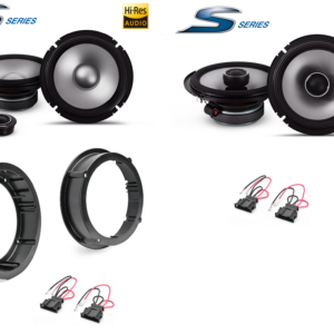 Kit 6 altoparlanti Alpine S2 per Porsche Cayenne 92A Anteriori e Posteriori
