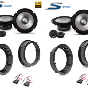 Kit 8 altoparlanti Alpine S2 per Skoda Yeti serie 2009-2013 Anteriori e Posteriori