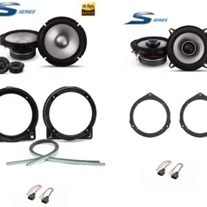 Kit 6 altoparlanti Alpine S2 per Honda FR-V serie 2005-2009 Anteriori e Posteriori
