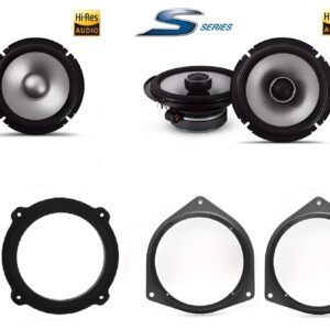 Kit 6 altoparlanti Alpine S2 per Hyundai I20 (PB) serie dal 2008 al 2014 Anteriori e Posteriori
