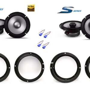 Kit 6 altoparlanti Alpine S2 per Kia XCEED serie 2019 - 2024 Anteriori e Posteriori