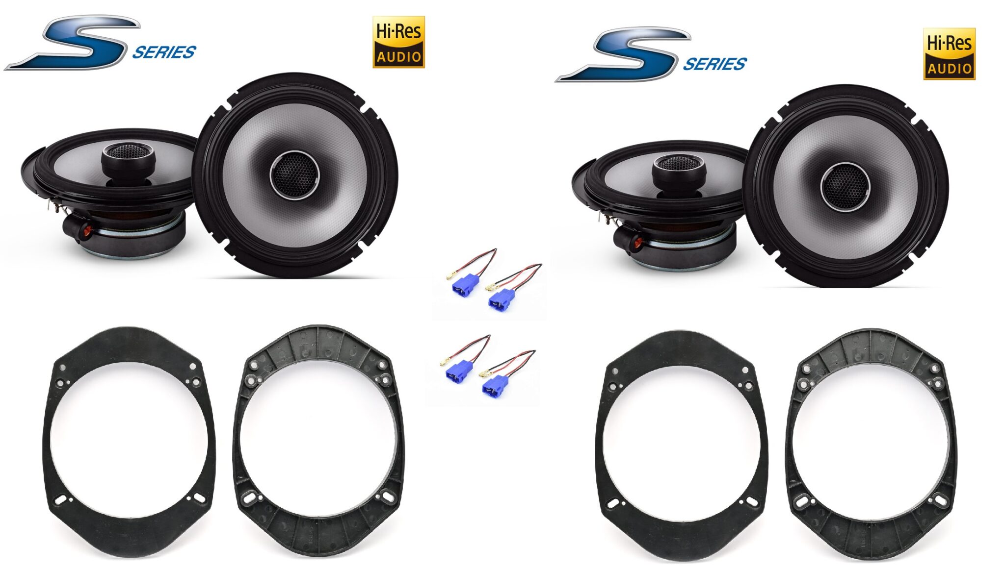 Kit altoparlanti Alpine S2 per Mazda 2 serie 2008 - 2012