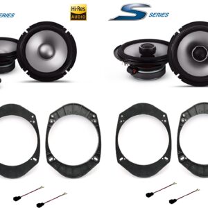 Kit 6 altoparlanti Alpine S2 per Mazda 3 BK dal 2003 al 2009 Anteriori e Posteriori