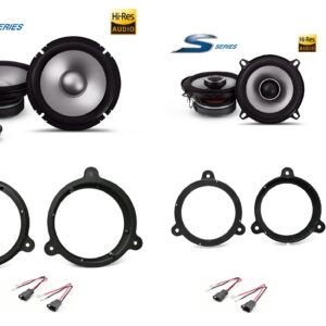 Kit 6 altoparlanti Alpine S2 per Renault Megane III CC Anteriori e Posteriori