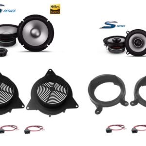 Kit 6 altoparlanti Alpine S2 per Mercedes ML (W163) serie dal 1997 al 2005