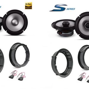 Kit 6 altoparlanti Alpine S2 per Volkswagen Polo IV (9N) serie 2001 – 2009