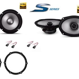Kit altoparlanti Alpine S2 per Peugeot RCZ Anteriori e Posteriori