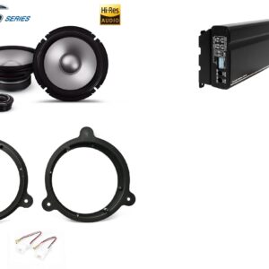 Kit  Alpine S2 per Smart For Two serie 453 altoparlanti + amplificatore KTA450
