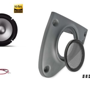 Kit tasche + altoparlanti Alpine S2 per Smart For Two serie 451 dal 2007