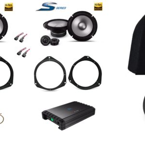Kit Alpine linea S2 per Alfa Romeo Stelvio (949_)  Altoparlanti + Amplificatore + Subwoofer