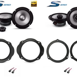 Kit 6 altoparlanti Alpine S2 per Ford Ecosport Anteriori e Posteriori