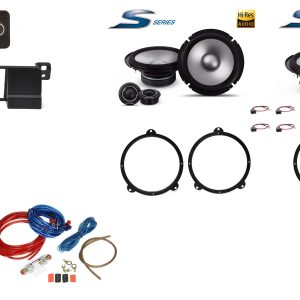 Upgrade Radio Dab amplificatore altoparlanti Alpine S2 per BMW serie 3 E46 serie dal 1998 al 2006
