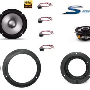 Kit 6 altoparlanti Alpine S2 per Mercedes Classe B (W245)