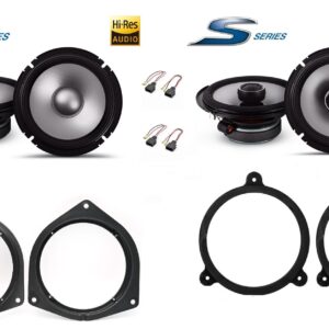 Kit 6 altoparlanti Alpine S2 per Subaru Outback BE-BH II serie dal 1998 al 2003