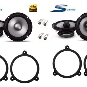 Kit 6 altoparlanti Alpine S2 per Subaru Outback BL-BP III serie dal 2003 al 2009