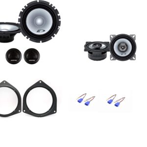 Kit 6 altoparlanti Alpine + cavi per Subaru Impreza WRX 2002-2004