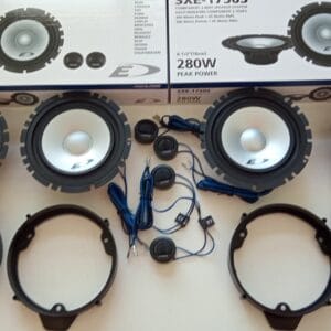 Kit 8 altoparlanti Alpine per Mercedes Classe B W246 Anteriori e Posteriori 2011 - 2019