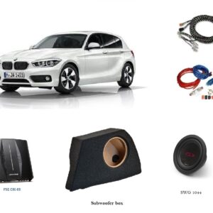Alpine Subwoofer + DSP per BMW serie 1 (F20) sistema SA663 ( Base o Professional )