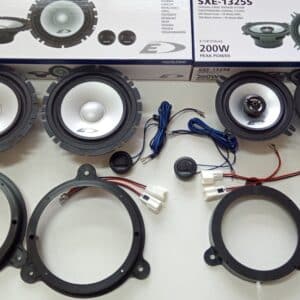 Kit 6 altoparlanti Alpine per Dacia Sandero II serie dal 2012 al 2020