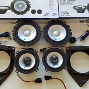 Kit 6 altoparlanti Alpine per Citroen C3 01-09 Anteriori e Posteriori