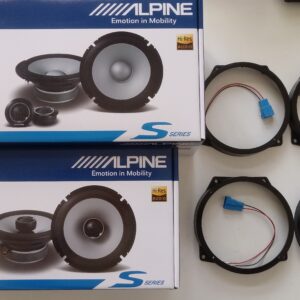 Kit 6 altoparlanti Alpine S2 per Land Rover Free Lander Anteriori e Posteriori