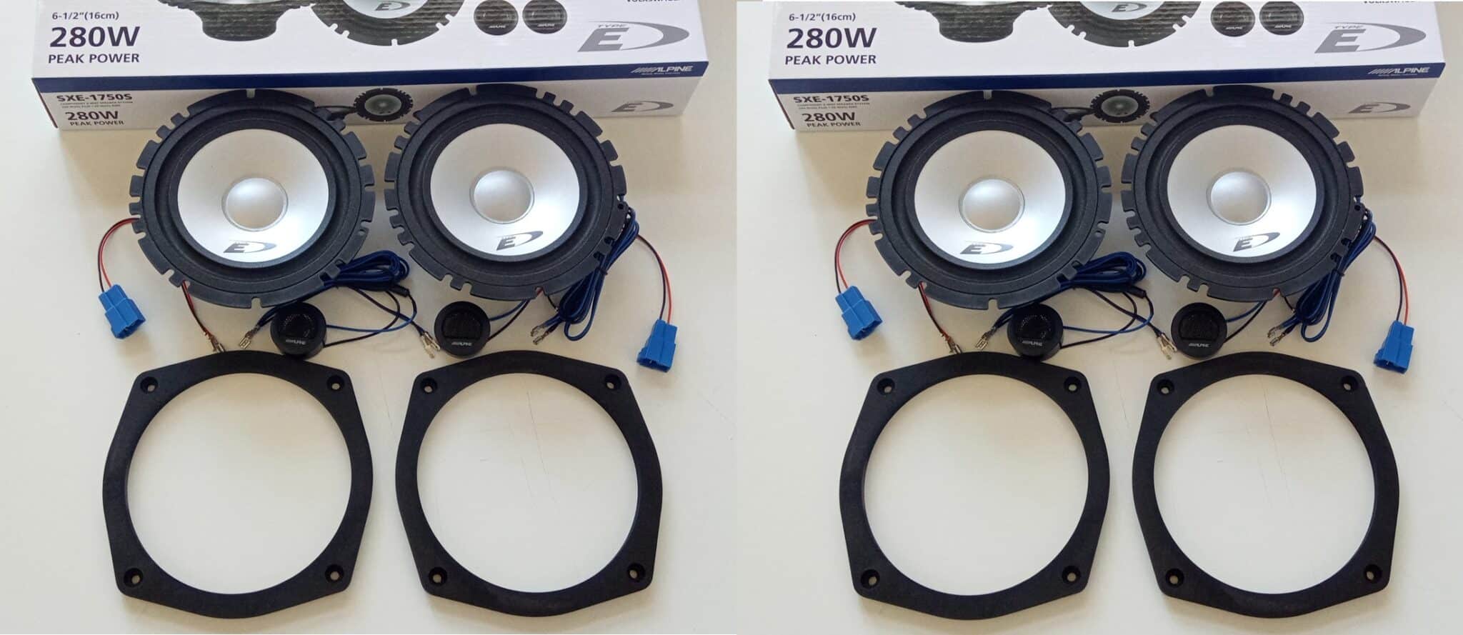 Kit 8 altoparlanti Alpine per Hyundai Tucson 04-15