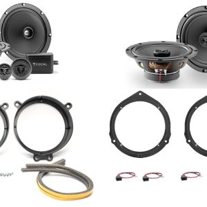 Kit 6 altoparlanti Focal per Mercedes CLK W209 serie 2002 – 2010 Anteriori e Posteriori
