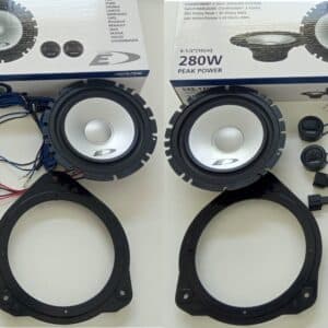 Kit 8 altoparlanti Alpine per Volvo V60 Cross Country dal 2016 al 2017
