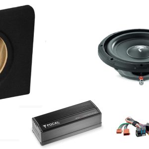 Kit Focal per Audi A4 B7 Avant Amplificatore + Subwoofer + cablaggi plug and play