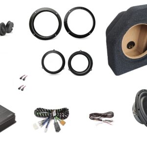 Kit  Gladen / Mosconi Sound UP per AUDI A4 B8 Avant (8K5) serie  dal 2009 > 2016)