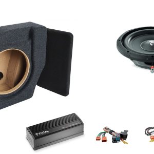 Kit Focal per Audi A4 B8 Avant (base) Amplificatore + Subwoofer + cablaggi plug and play