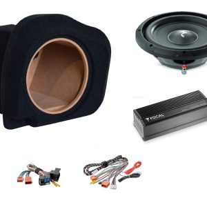 Kit Focal per Audi A4 B9 Sedan Amplificatore + Subwoofer + cablaggi plug and play