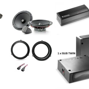 Kit completo Focal Sound Upgrade per Audi A6 (C7/4G) 2010-2023