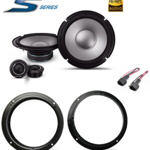 Kit 4 altoparlanti anteriori Alpine S2 per Seat Leon (5F) 11/2012 > 2019