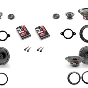 Kit 3 vie Focal per Audi Q3 (8U) serie dal 2011 al 2018