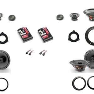 Kit 3 vie Focal per Audi A6 (4G) serie dal 2011 al 2018
