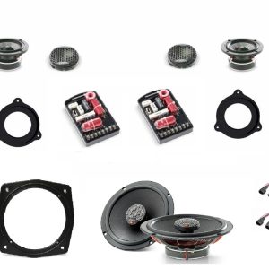 Kit 3 vie Focal per Audi TT (8J) serie dal 2005 al 2014 MK2