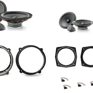 Kit 8 altoparlanti Focal per Audi TT MK2 8J (8J0035411) 2008-2015